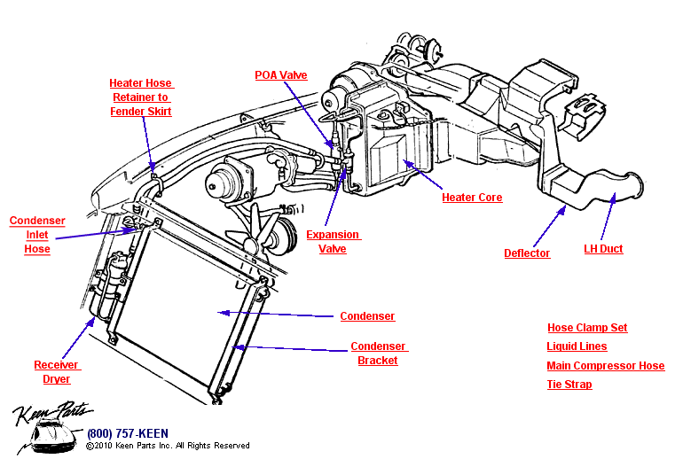 AC System Diagram for a 2013 Corvette
