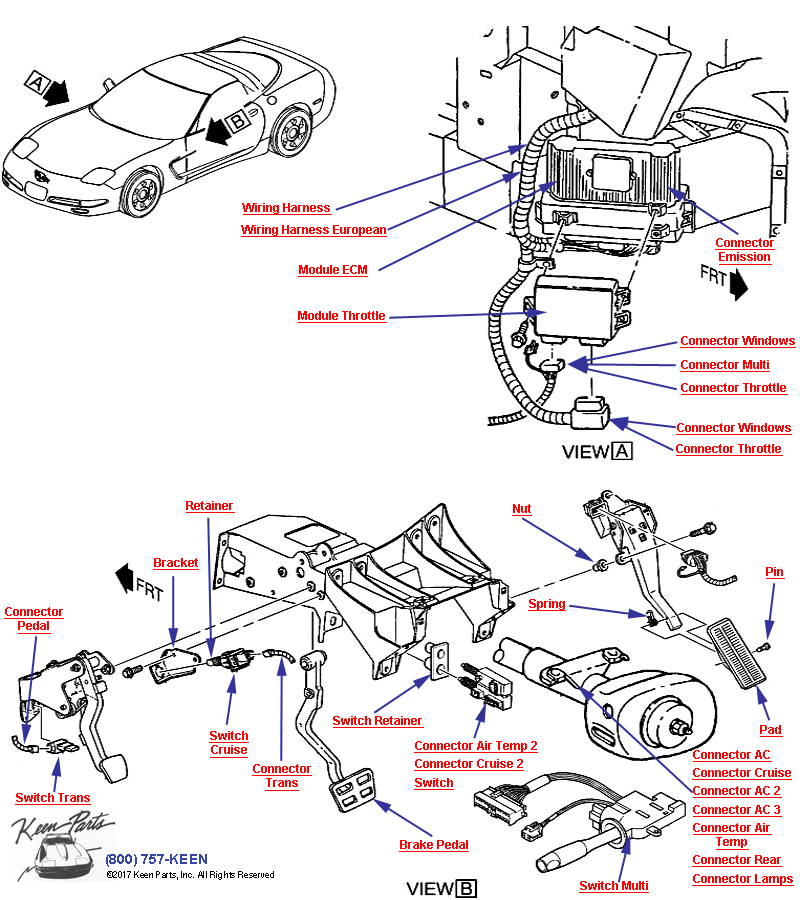 Cruise Control Diagram for a 1974 Corvette