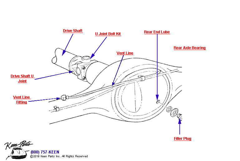 Differential Diagram for a 2004 Corvette