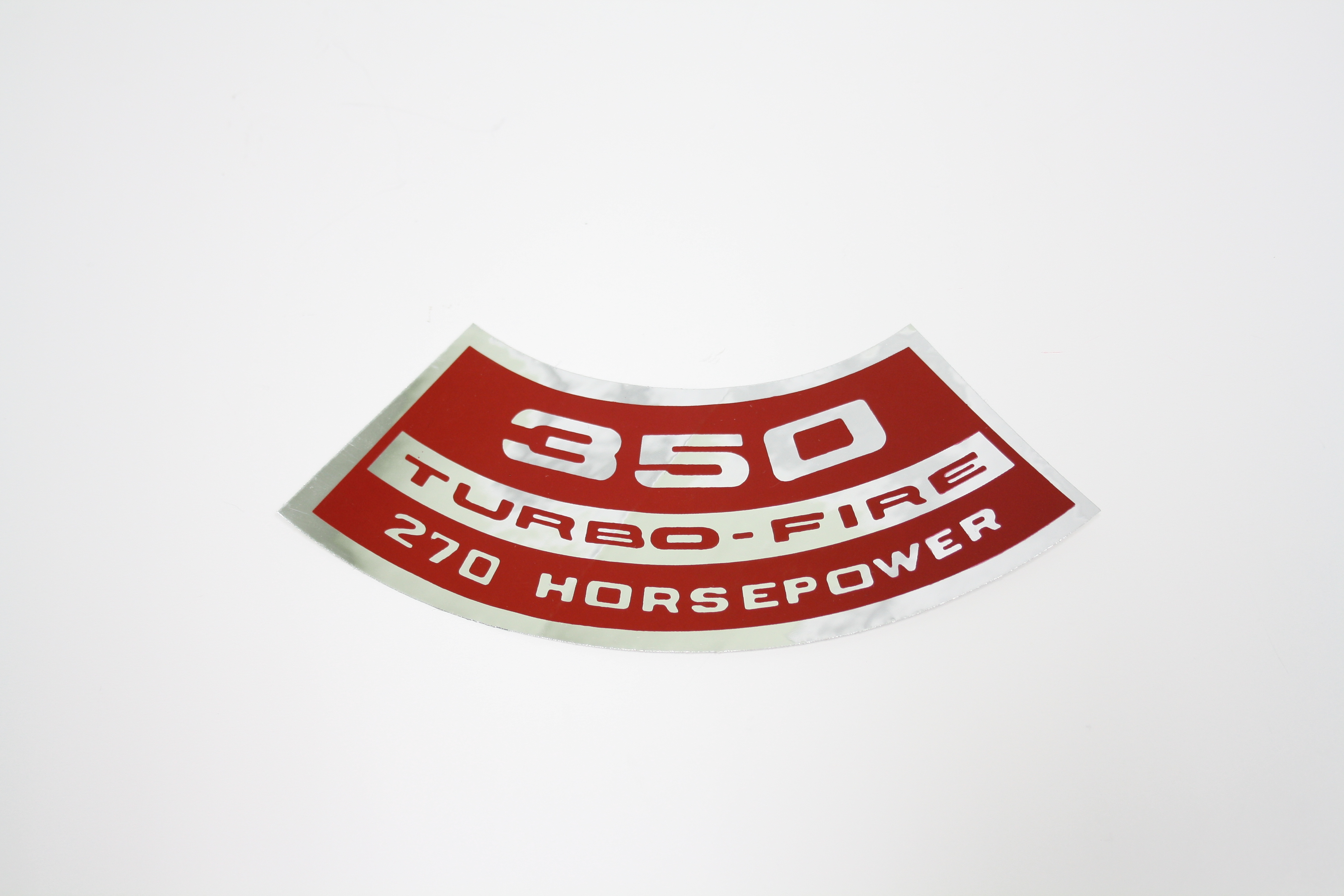 1971 Corvette Air Cleaner Decal 350/270 HP (Code 3995661)