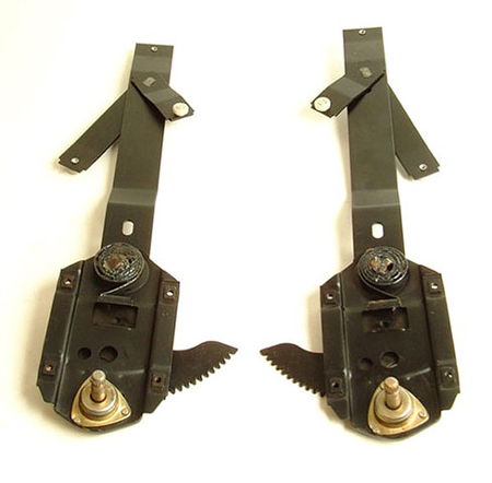 Corvette Manual Window Regulator - Pair