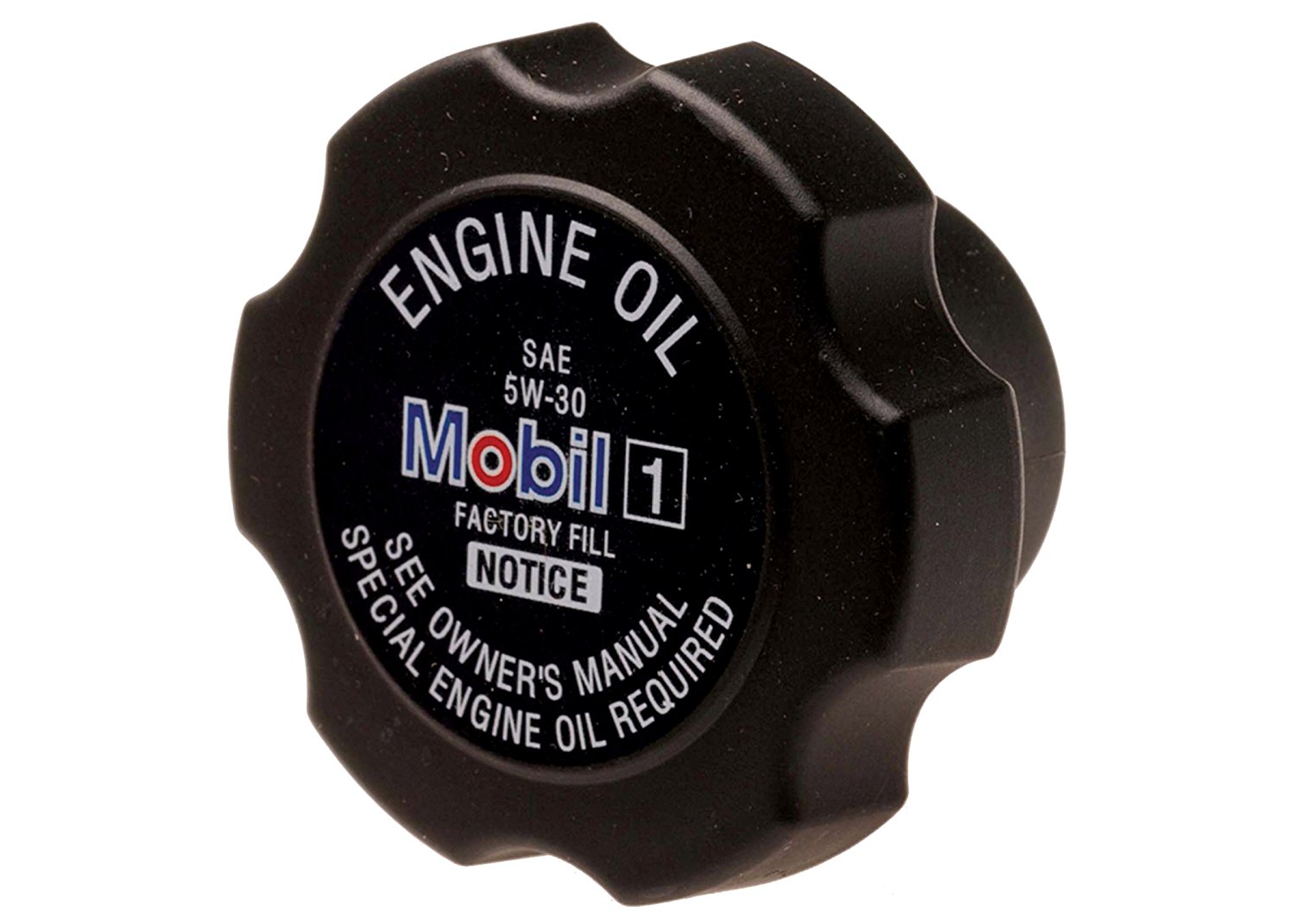 Corvette Oil Cap- Mobil 1 Fill Notice