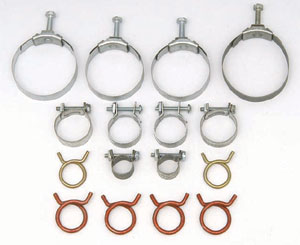 Corvette Cooling System Hose Clamp Kit (16 Pcs) (396)