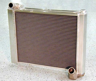 1961-1962 Corvette Aluminum Radiator - Manual Transmission 61-62