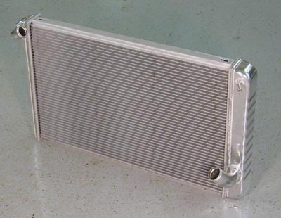 1969-1972 Corvette Aluminum Radiator - Big Block with Manual Transmission