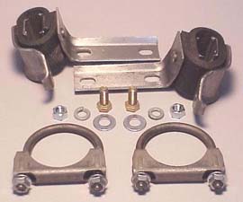 1975-1977 Corvette Muffler Hanger Kit - Pair