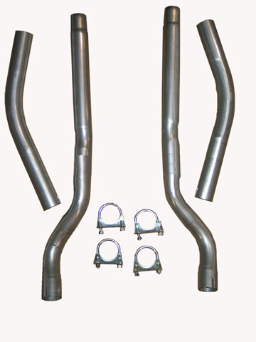 1956-1958 Corvette Exhaust Tail Pipe Set