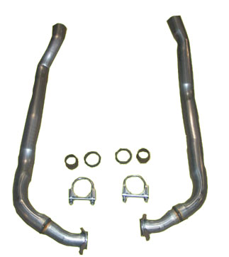 1966-1974 Corvette Front Exhaust Pipe - Pair