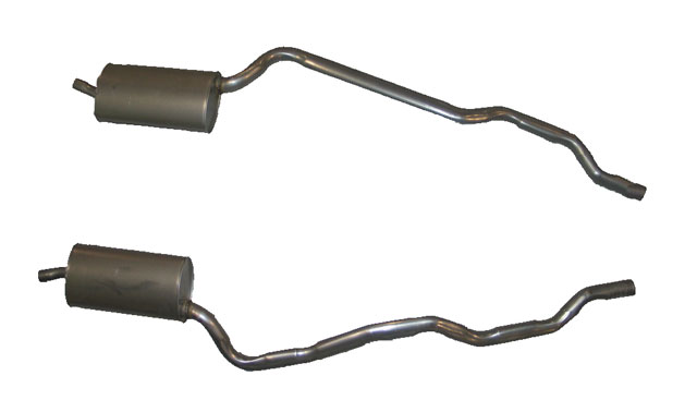 1963 Corvette Muffler - Pair 2.5 inch