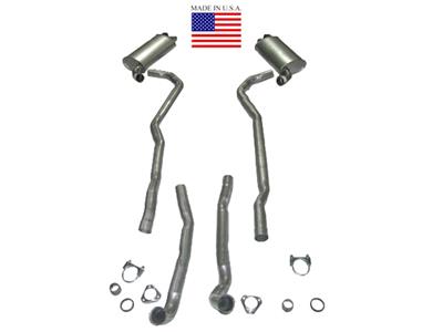 1968 Corvette Exhaust Kit - 2.5 inch