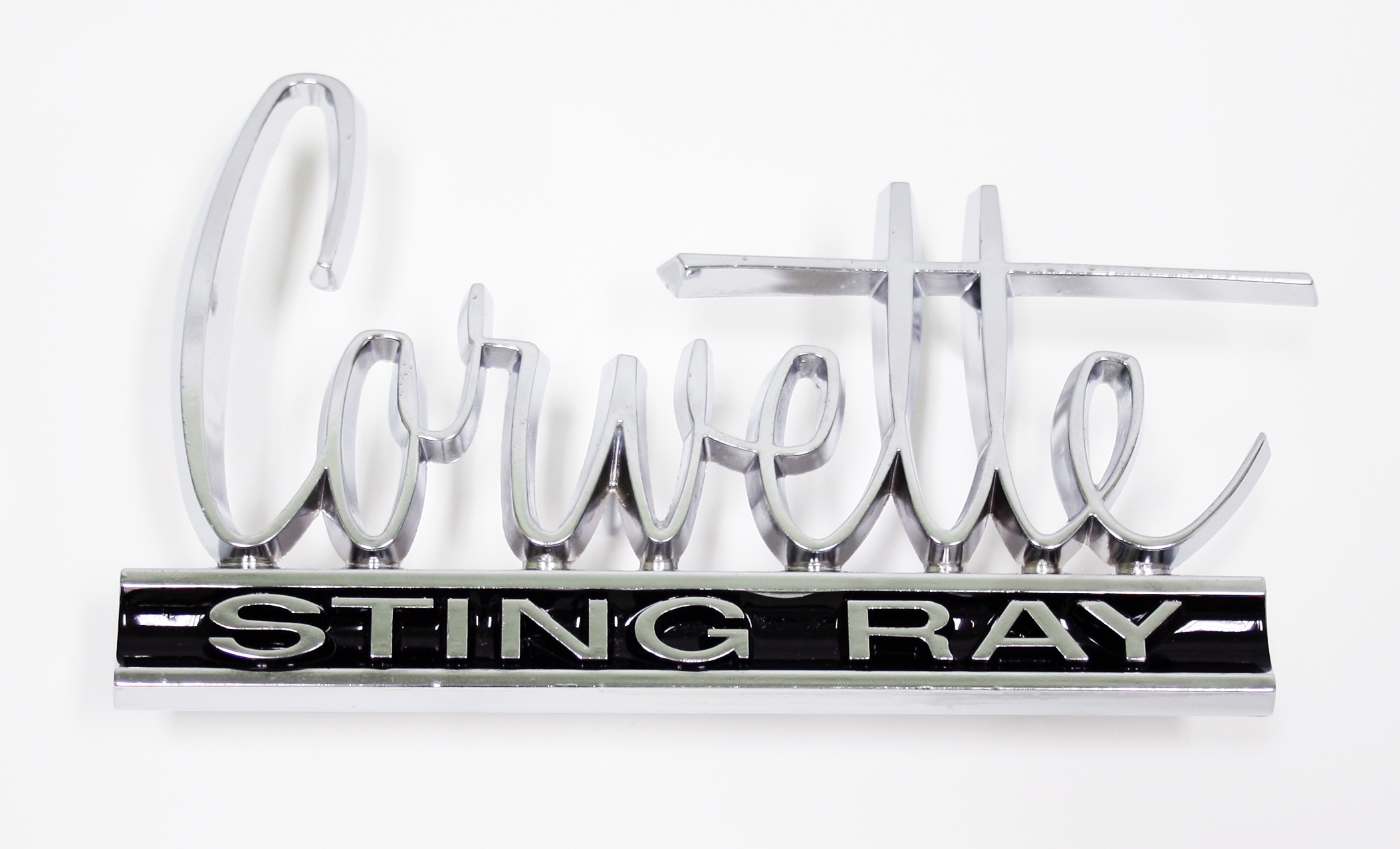 Corvette Rear Deck Emblem & Hood Emblem