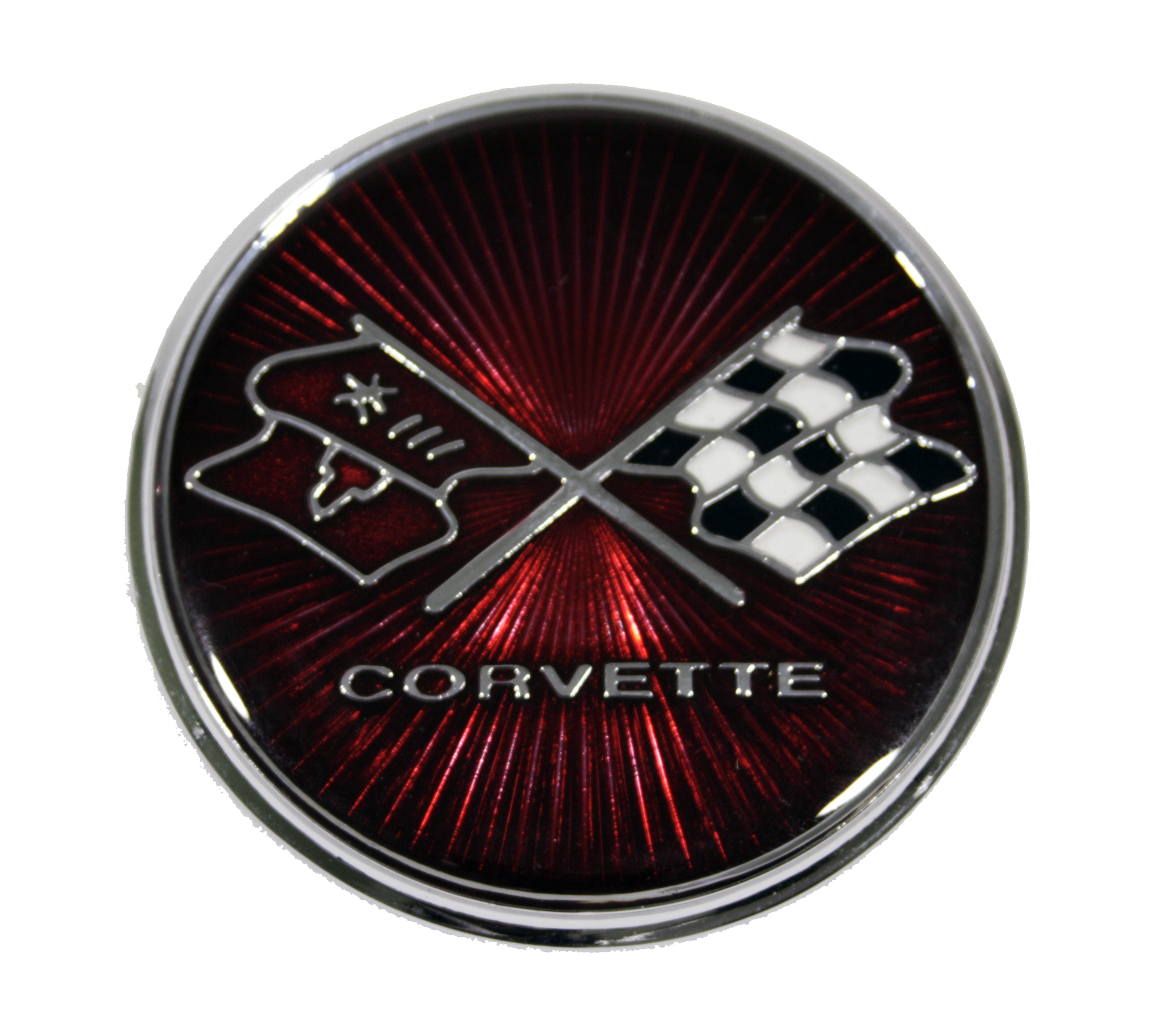 1975-1976 Corvette Gas Door Emblem