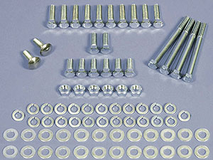 1961-1962 Corvette Rear Bumper Bolt Kit (74 pcs)