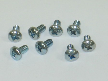 1970-1977 Corvette T-Top Weatherstrip Screw Kit (8 Pcs)