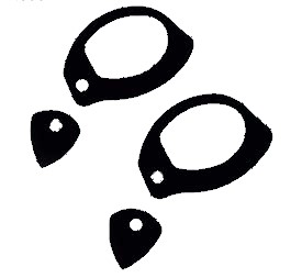 1965-1967 Corvette Door Handle Gasket Set