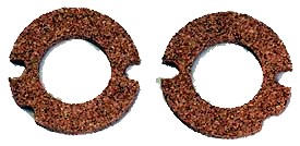 1956-1962 Corvette Parking Light Lens Gasket - Pair