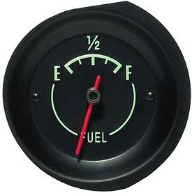 1968-1971 Corvette Fuel Gauge with Green Letters