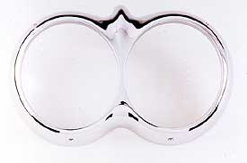 Corvette Headlight Bezel Pair (Chrome)