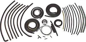 1971-1972 Corvette Headlight & Wiper Vacuum Hose Kit