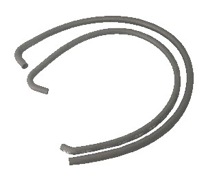 Corvette Heater Hose Kit with AC