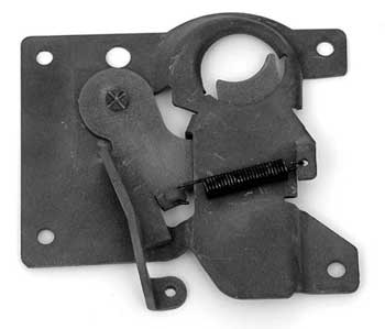 1969-1976 Corvette RH Hood Latch Plate