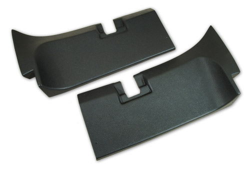 1969-1972 Corvette Rear Roof Panel Trim  - Pair 