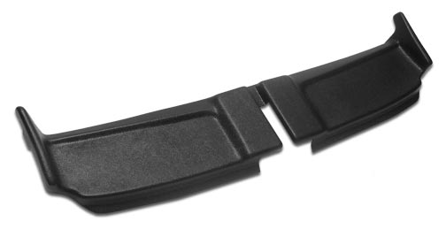 1969-1982 Corvette Convertible Header Molding Trim (Black)