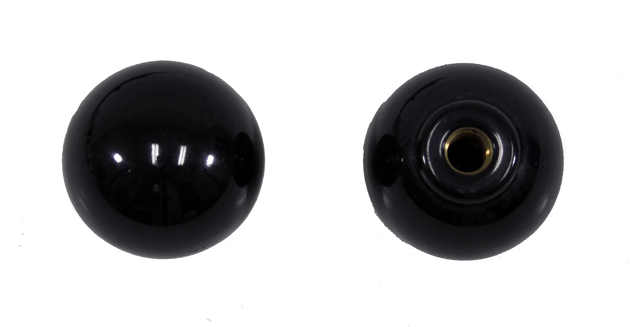 Corvette Door Knob - Pair (Black)