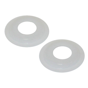 Corvette Door Lock Knob Spacer Plastic - Pair (Washer)