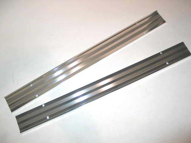 Corvette Sill Plates 4 Hole - Pair