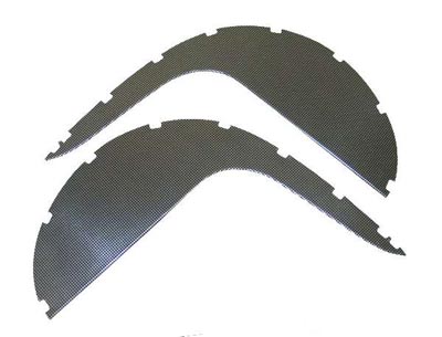 Corvette Kick Panel Sheet Metal Inserts - Pair