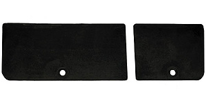 1979-1982 Corvette Rear Compartment Plastic Door (Set of 2)