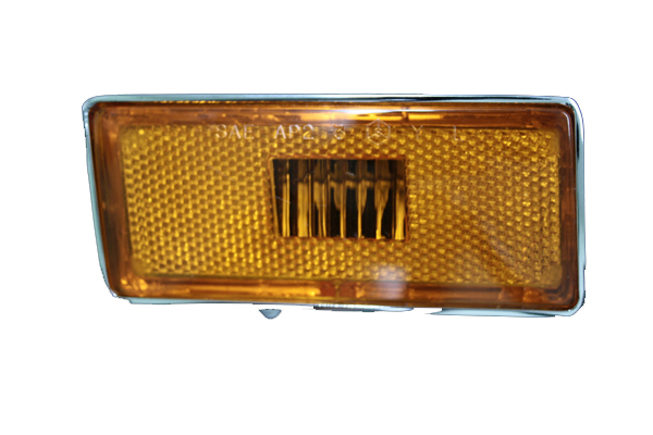 1973-1974 Corvette RH Front Marker Light (Correct Metal Housing)