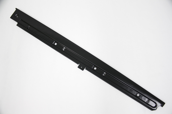 1979-1982 Corvette T-Top Side Molding RH (Stainless Steel) (Black)