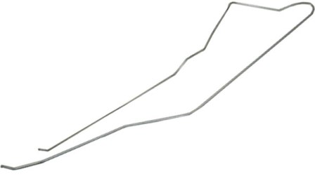 1969 Corvette Steel Fuel Line - Front to Rear OM (Original Metal) 3/8 Inch Diameter