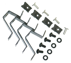 Corvette Grille Mounting Bracket Kit (20 Pieces)