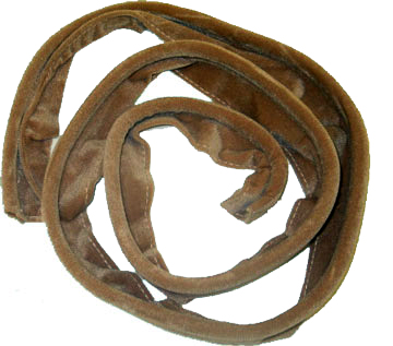 1954-1957 Corvette Rear Bow Seal (Beige) Mohair