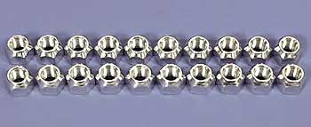 1956-1982 Corvette Lug Nut Set for Steel Wheel (20 Pieces)