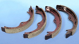 Corvette Parking Brake Shoe Set