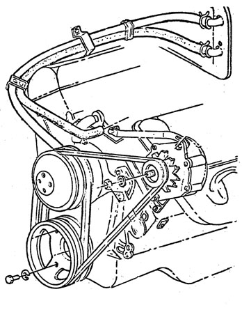 427 Engine Pulleys