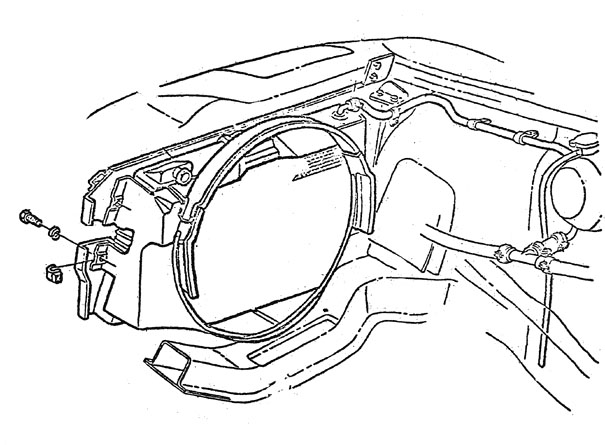 Radiator, Hoses & Core Support