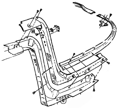 Side Bracket & Rear Bow