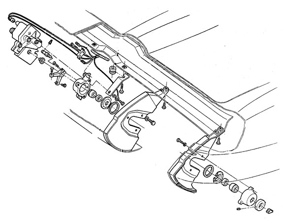 Headlight Motor Assembly