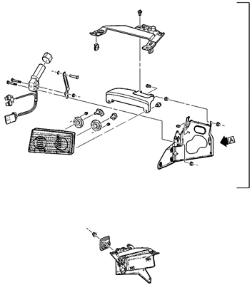 Headlamps- Not Rule of Road/Emark