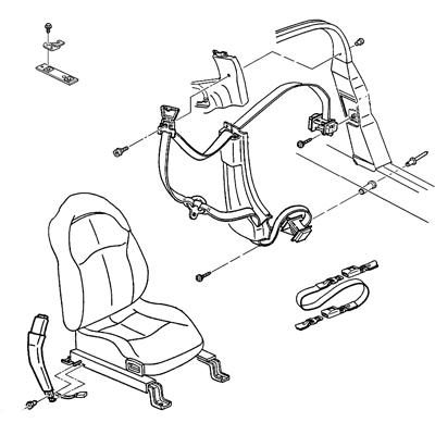 Seat Belts- Canadian Base Equipment