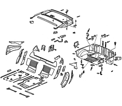 Sheet Metal/Body Mid- Convertible