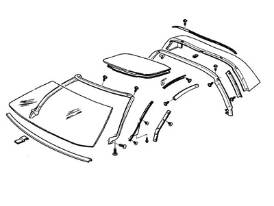 Coupe Roof and Windshield