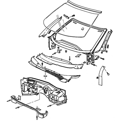 Windshield Trim and Hardware