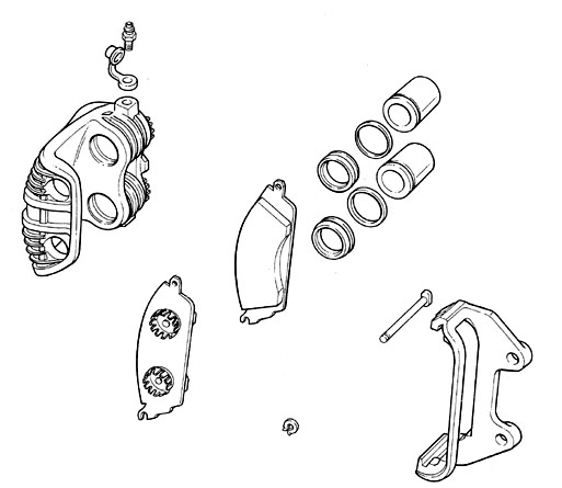 Front Brake Calipers