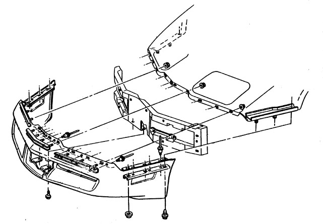 Front Bumper & Retainers